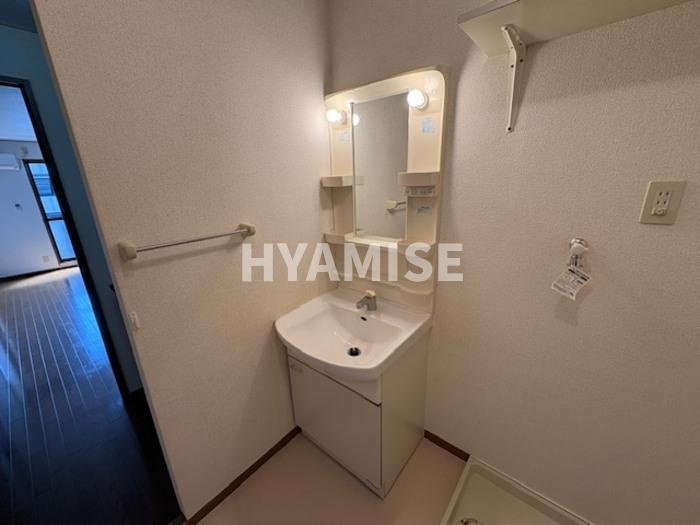 ベイサージュ富の原A棟の洗面所