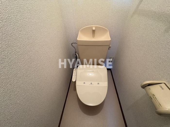 ベイサージュ富の原A棟のトイレ