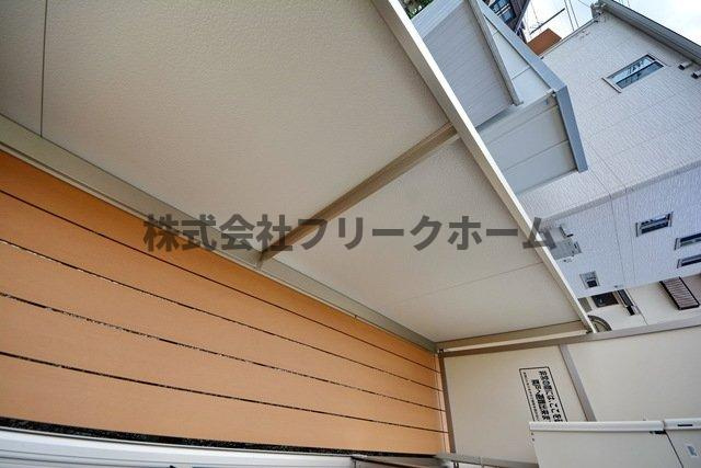 武蔵野市境３丁目の賃貸マンションのバルコニー