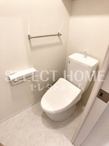 【トイレ】 | グランルミエールⅠ棟 | 落ち着いた色調のトイレです