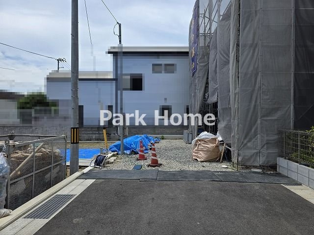 高知市石立町-3号地・新築戸建ての前面道路含む現地写真