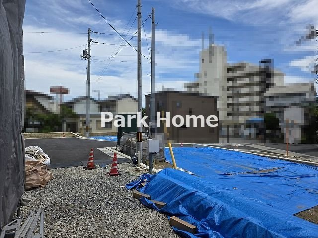 高知市石立町-3号地・新築戸建ての前面道路含む現地写真