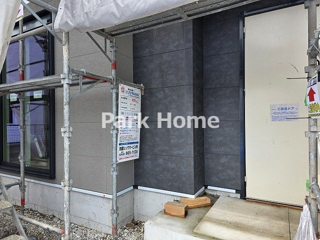 高知市石立町-3号地・新築戸建ての玄関|2026.6月：建築中