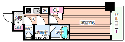 【間取り】 | サムティ姫島FELICETO