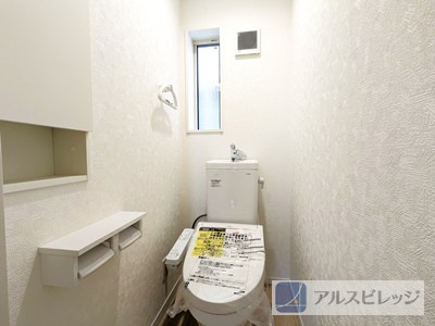 新築｜板橋区赤塚７丁目｜全１棟のトイレ|トイレもきれいです