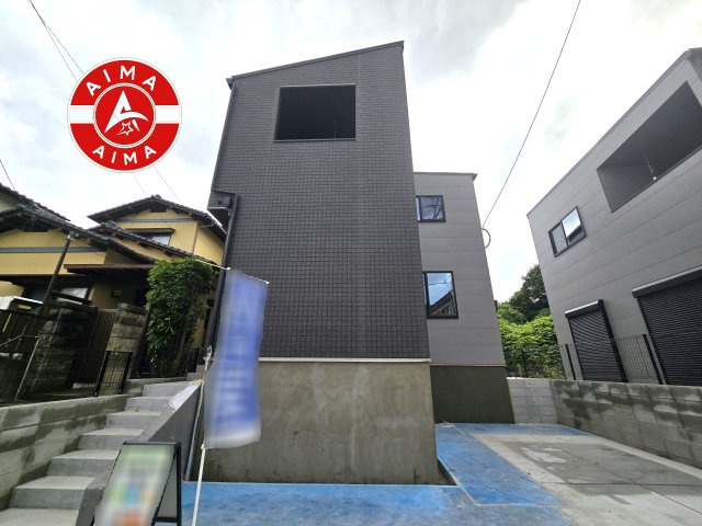 大野城市乙金東3丁目第1-2棟（2号棟）の外観|デザイン性のある外観です。