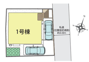 千葉市花見川区宮野木台一丁目　新築分譲住宅１号棟
