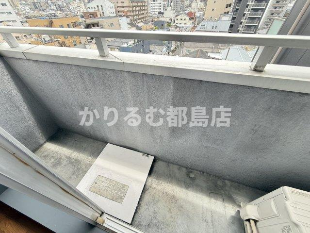 ペントハウス17のバルコニー
