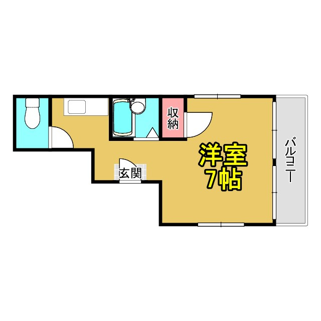 ペントハウス17の間取り