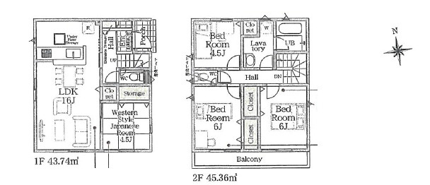 平塚市四之宮第28　新築戸建　全4棟3号棟