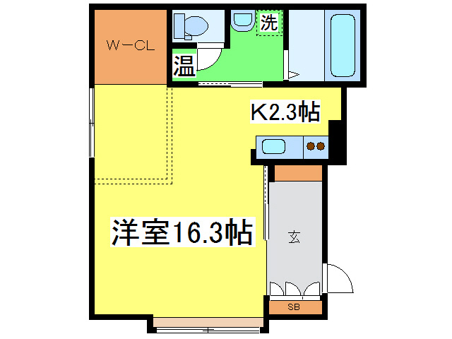 メゾンドソアレの間取り