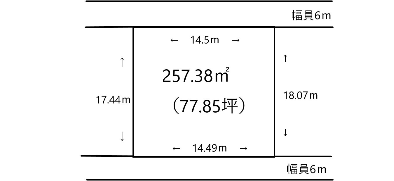 小山市中久喜　売土地77.85坪（27）