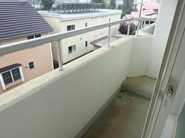 ﾏｰﾍﾞﾘｯｸ帯広東のバルコニー