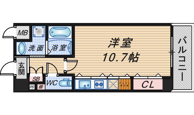 エターナル緑丘の間取り