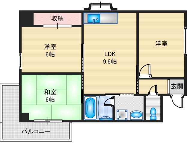 ラヴィングの間取り