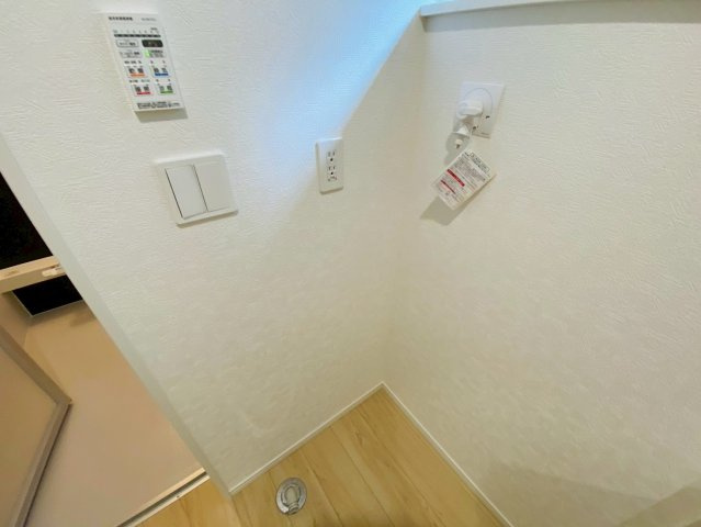 八街に第２０　新築戸建て　3号棟のランドリースペース