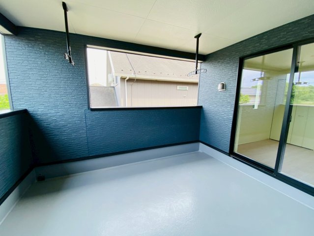 八街に第２０　新築戸建て　3号棟のバルコニー