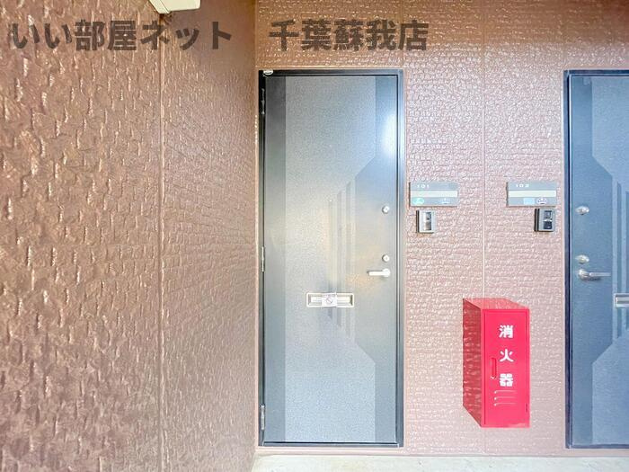 サンベルテ　Ⅴの玄関|明るい玄関です