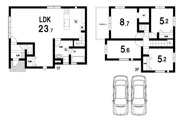 新築戸建の間取り