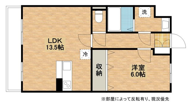 【間取り】 | Bella Luce　B(ベラ・ルーチェ　B)