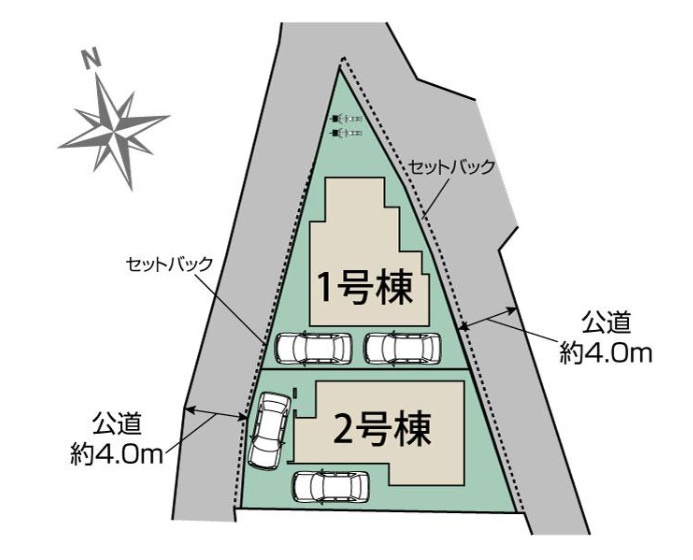 千葉市中央区葛城２丁目の区画図