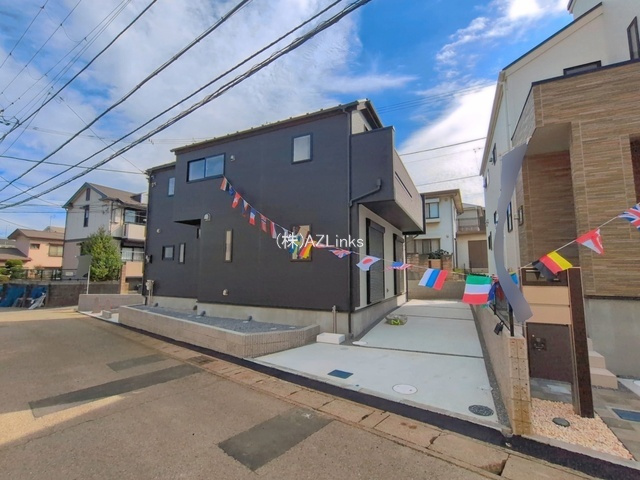 千葉市中央区葛城２丁目の前面道路含む現地写真
