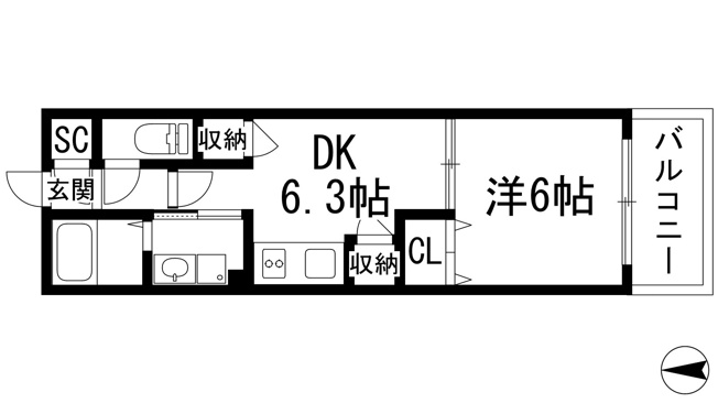 【間取り】 | KDX宝塚レジデンス