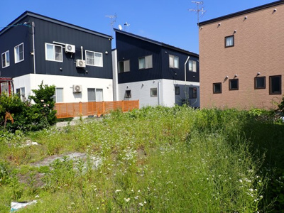 【外観】 | 黒石市末広　宅地60坪 