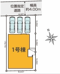 鶴ヶ島市鶴ヶ丘　新築分譲　東武東上線『鶴ヶ島駅』徒歩15分　【第二小学区】の区画図