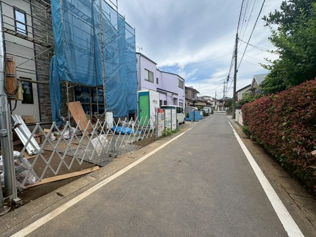 鶴ヶ島市鶴ヶ丘　新築分譲　東武東上線『鶴ヶ島駅』徒歩15分　【第二小学区】の前面道路含む現地写真