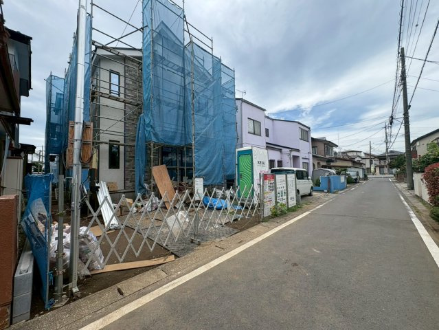 鶴ヶ島市鶴ヶ丘　新築分譲　東武東上線『鶴ヶ島駅』徒歩15分　【第二小学区】の前面道路含む現地写真