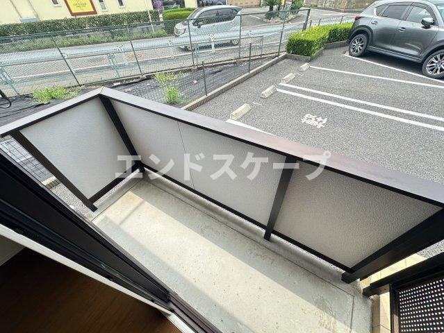 プルミエカーム　Ⅱのバルコニー|高崎、前橋のお部屋探しはエンドスケープまで！お客様の理想お聞かせ下さい♪