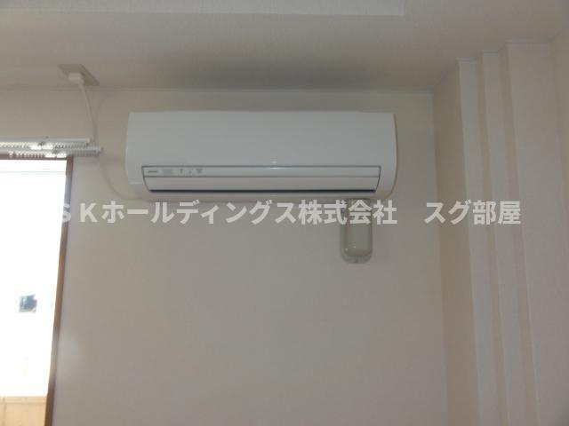 明和マンションⅡの設備|エアコン