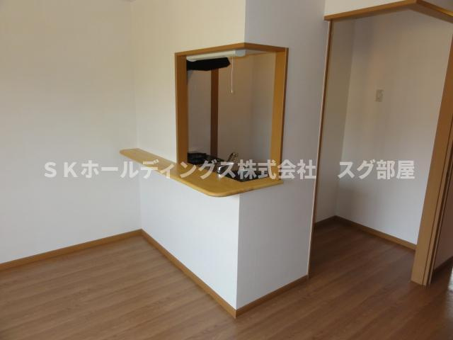 明和マンションⅡのキッチン|カウンターキッチン