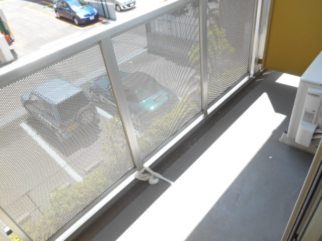 Msキューブのバルコニー
