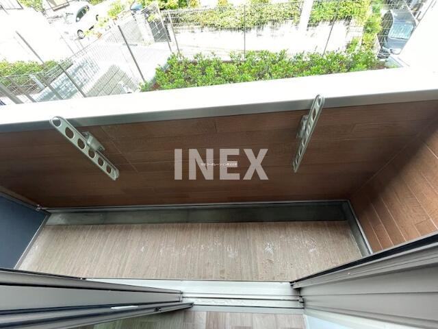 横浜市磯子区洋光台１丁目のアパートのバルコニー