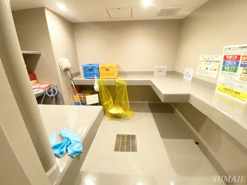 グランエール西日暮里NORTHのその他共用部分|敷地内ゴミ捨て場です☆