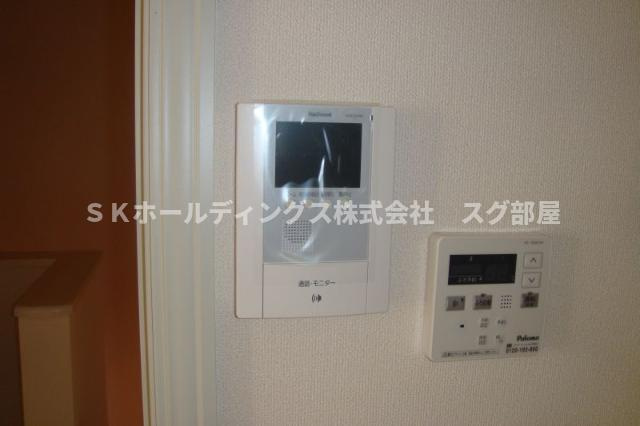 アルシオーネ　弐番館のセキュリティ|カメラ付インターホン