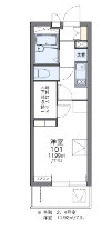 【間取り】 | レオパレスコナ　ヴィレッジ