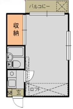 柏市豊上町のアパート