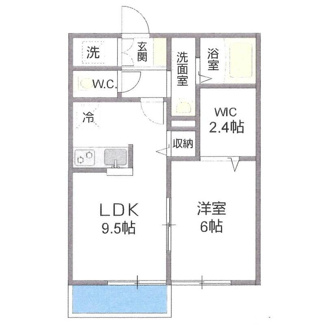【間取り】 | サンシティ妙蓮寺Ｂ | 間取りです。