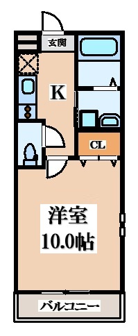 【間取り】 | フジパレス忍ケ丘Ⅰ番館