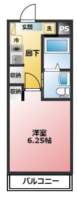 アッソルッソの間取り