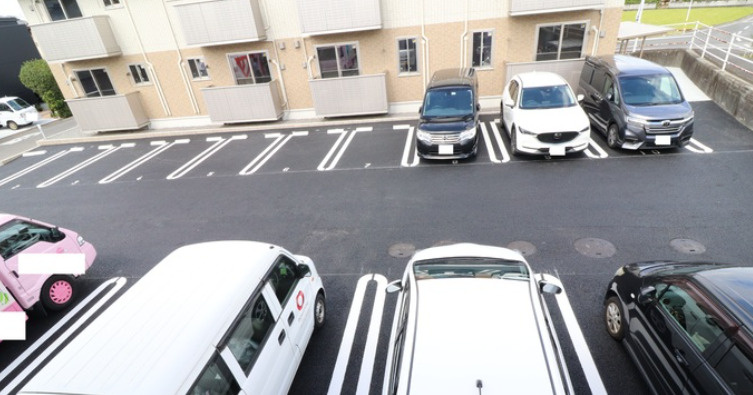 ＫＳ・Ⅱ　A棟の駐車場