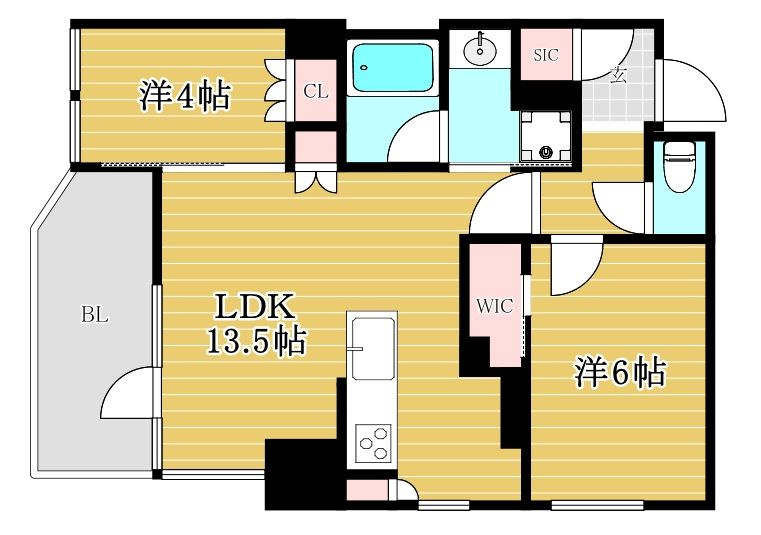 レーベン福岡天神ONETOWER　舞鶴小学校区