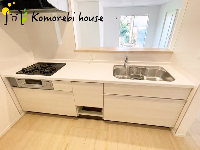 さいたま市見沼区南中丸　第28　新築一戸建て　クレイドルガーデン　01のキッチン|使いやすいキッチンです