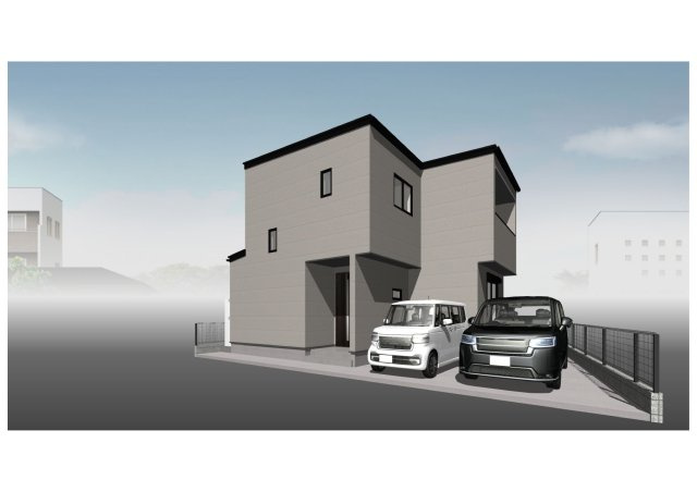 高知市介良 -建築条件付き-売土地の外観パース|外観パースです