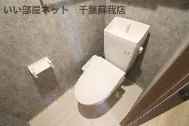 D-ROOM君塚ⅠBのトイレ|ゆったりとした空間のトイレです