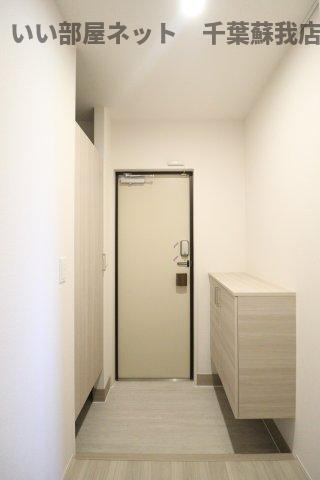 D-ROOM君塚ⅠBの玄関|収納もある玄関です