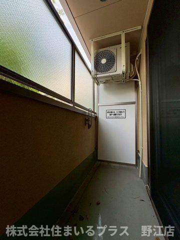 みおつくし城北のバルコニー